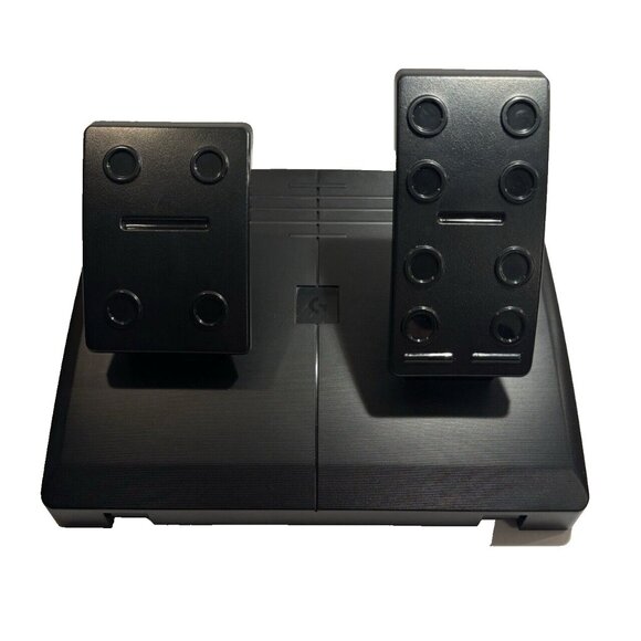 Logitech PC Racing Pedals for Drift Simulator Driving 2 Pedal Black New Ethernet - Picture 9 of 9